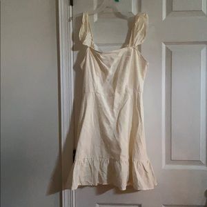 Cream colored dress